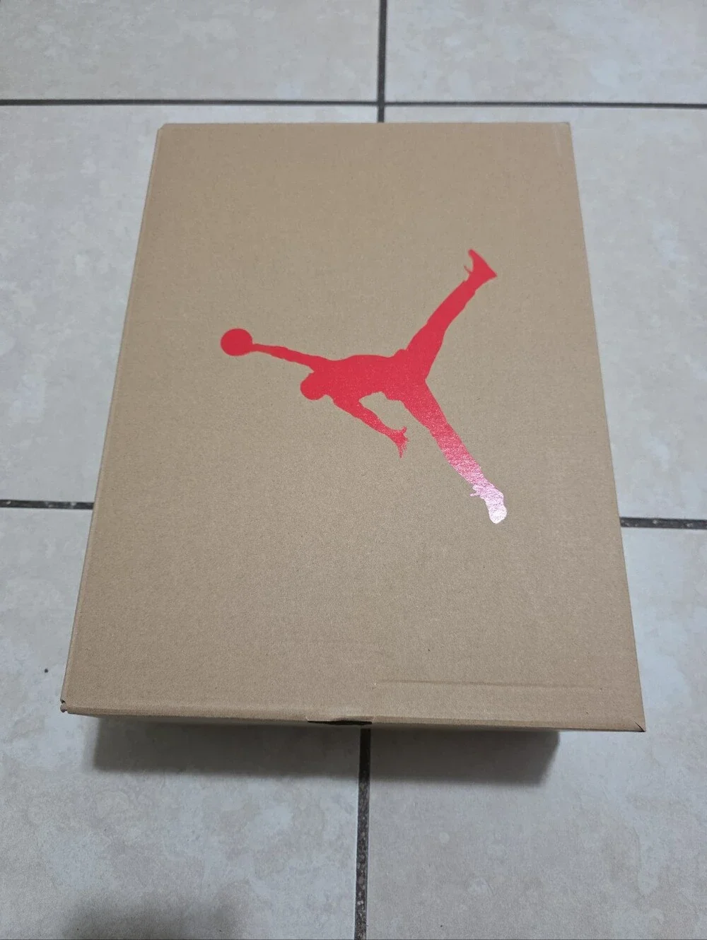 Jordan empty shoe